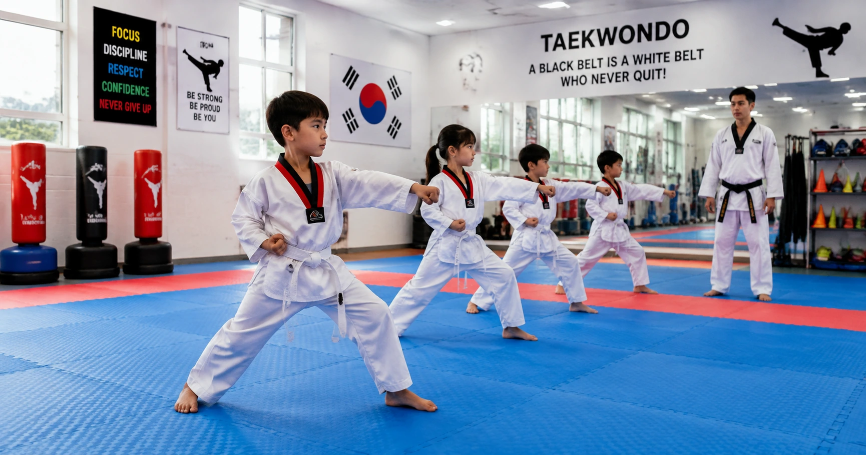 Giới thiệu về dạy võ taekwondo cho người mới học - image 2 Giới thiệu về dạy võ taekwondo cho người mới học - image 2